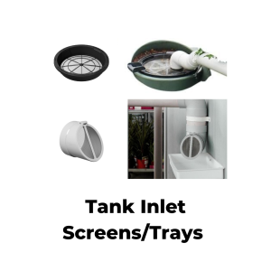 Tank inlet screen