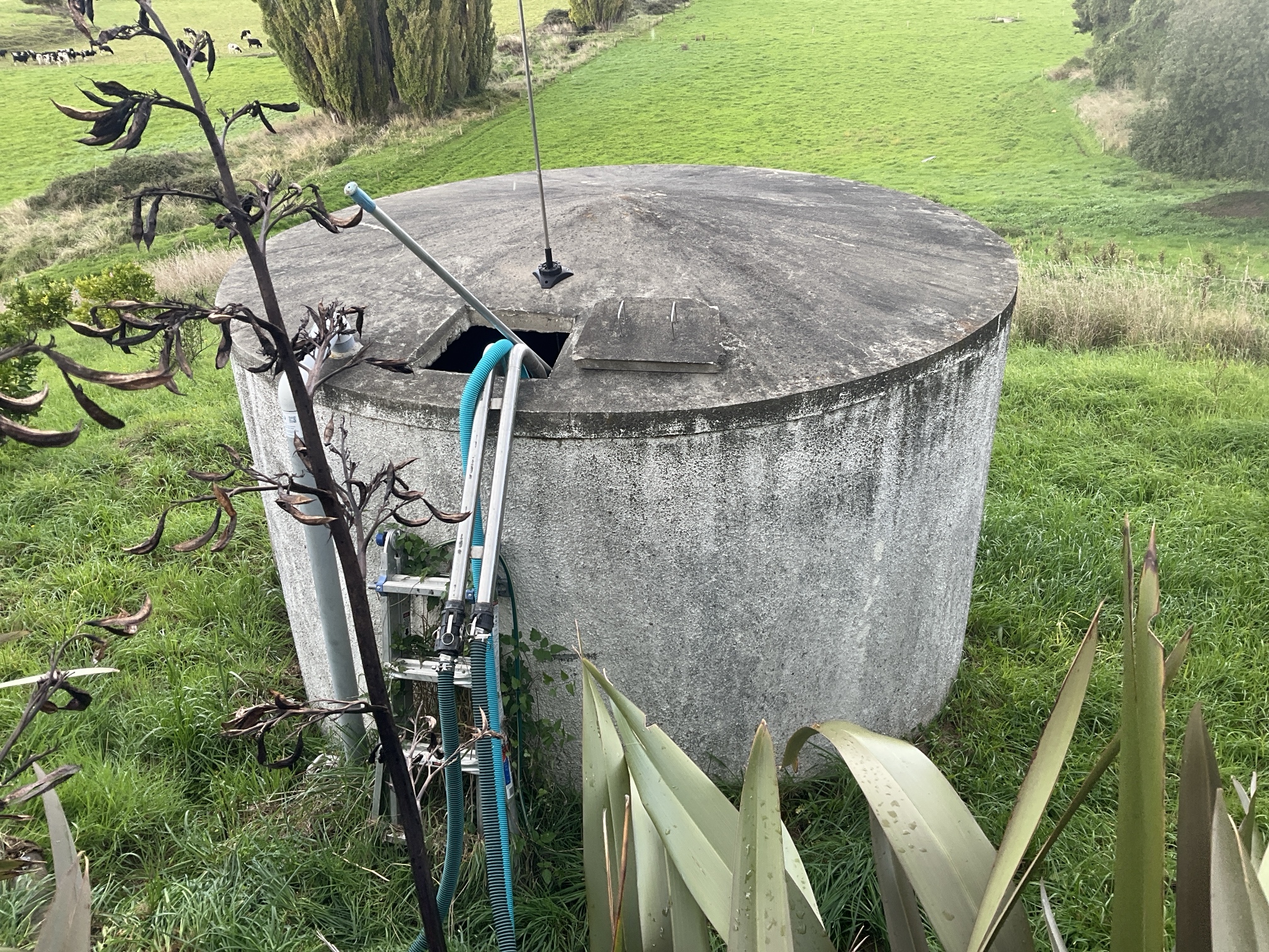 Concrete Water Tank in New Zealand