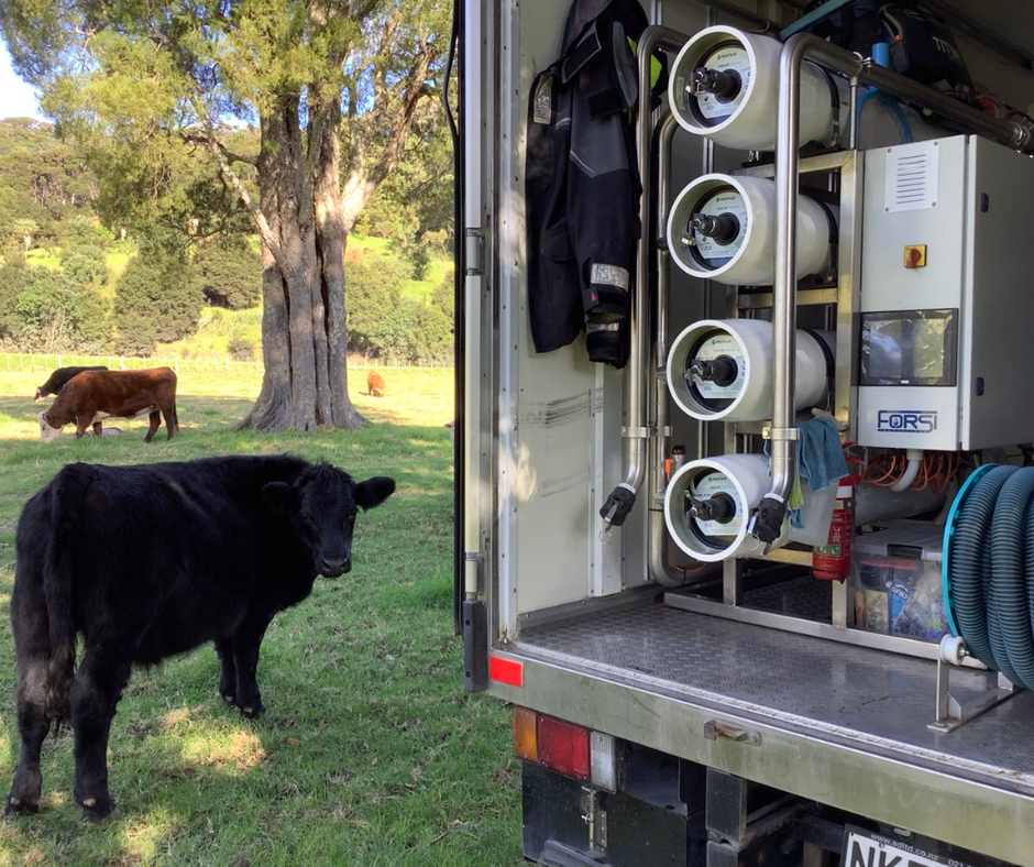 NZ Farm - Water Tank Cleaning